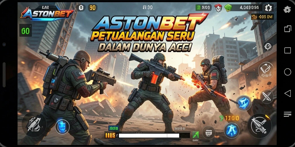 Tampilan menegangkan dari gameplay <strong>ASTONBET</strong> dalam aksi penuh.
