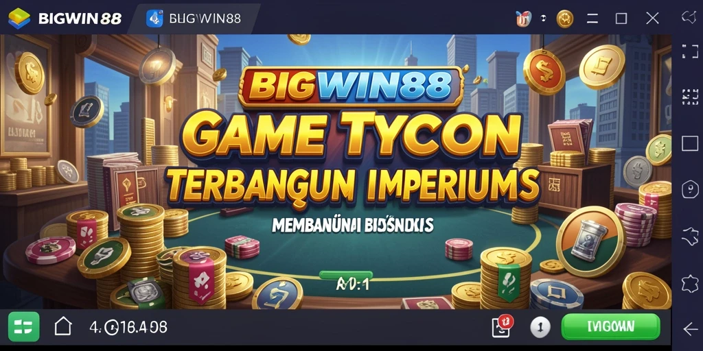Tangkapan layar utama BIGWIN88 menampilkan gameplay Tycoon yang menarik.