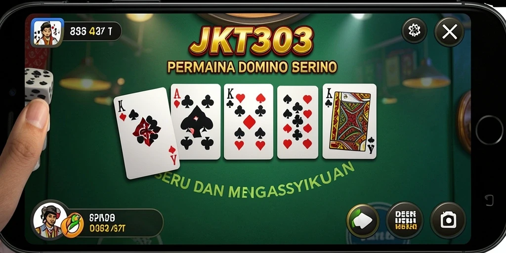 Tampilan gameplay menarik dari JKT303 dengan grafis yang memukau.