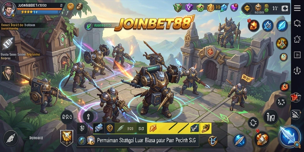 Gameplay menarik di dunia strategi JOINBET88.