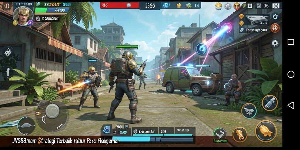 Tampilan gameplay JVS88 yang menarik dan strategis.
