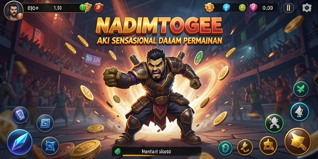Tampilan gameplay NADIMTOGEL yang seru dan menegangkan.