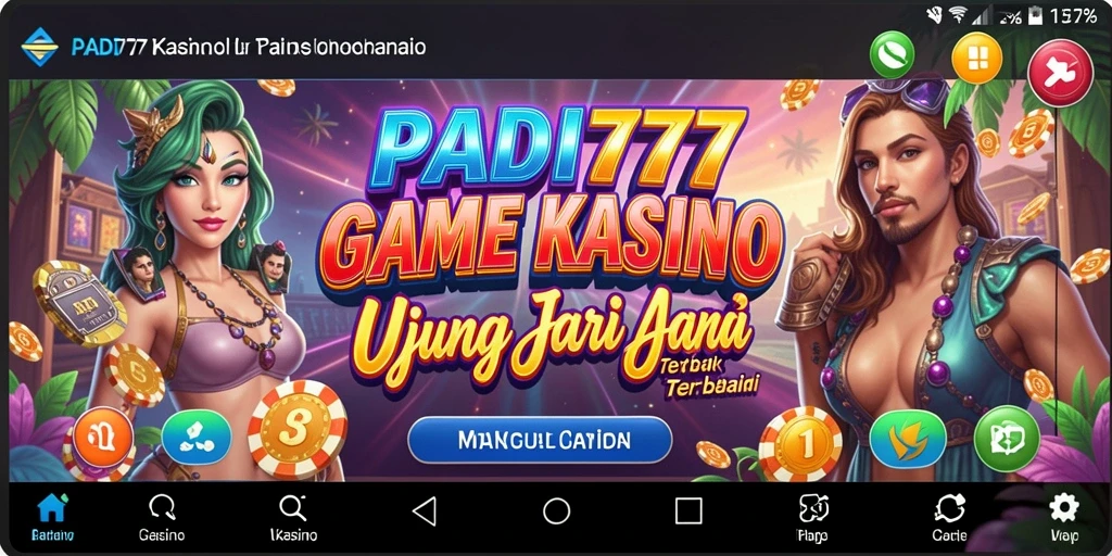 Screenshot PADI777 menampilkan gameplay seru dengan fitur kasino menarik.