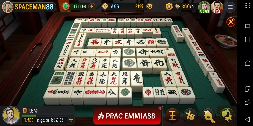 Tampilan gameplay SPACEMAN88 yang seru dan menantang.