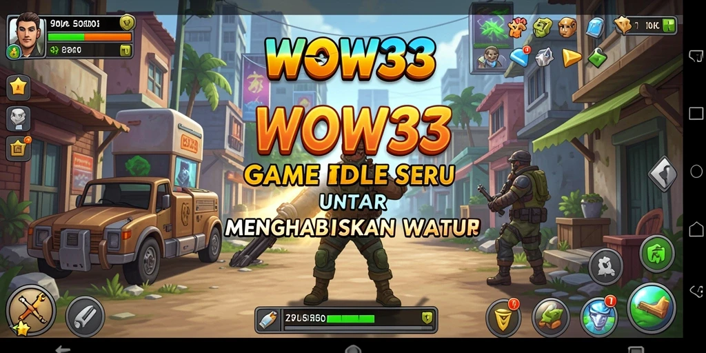 Tampilan gameplay WOW33 yang menarik dan interaktif.